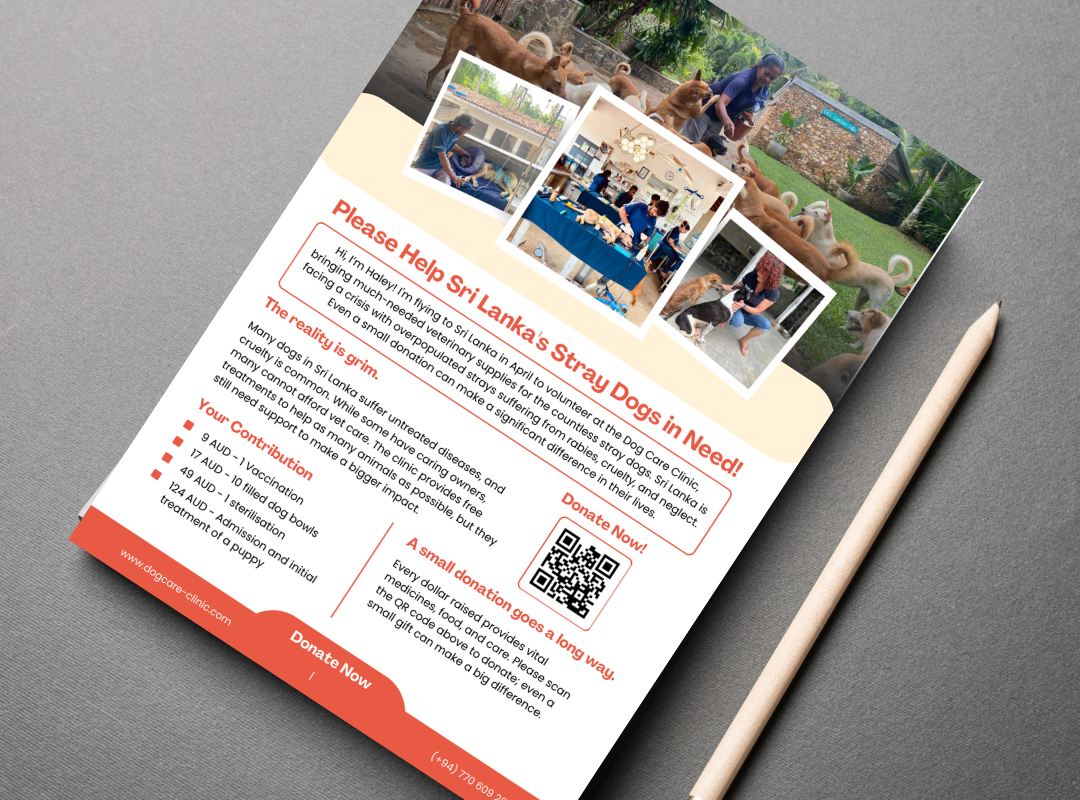 Dog Care Clinic Flyer
