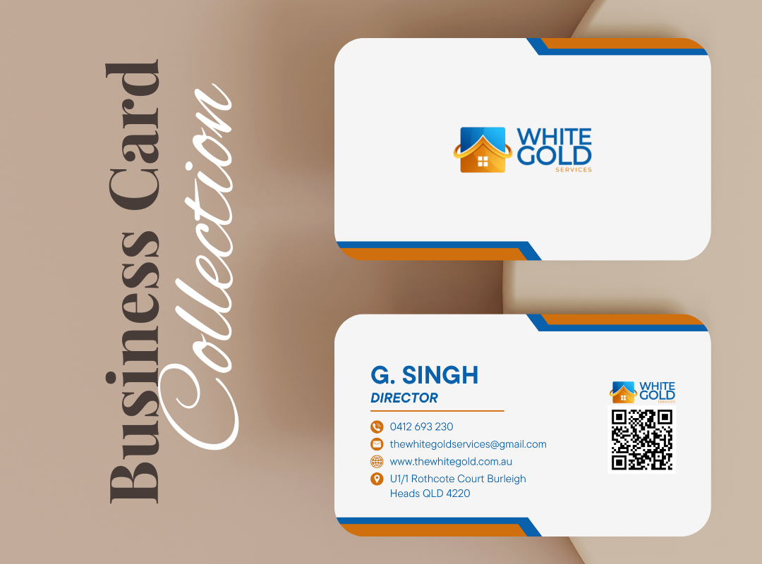 White Gold Services Business Card