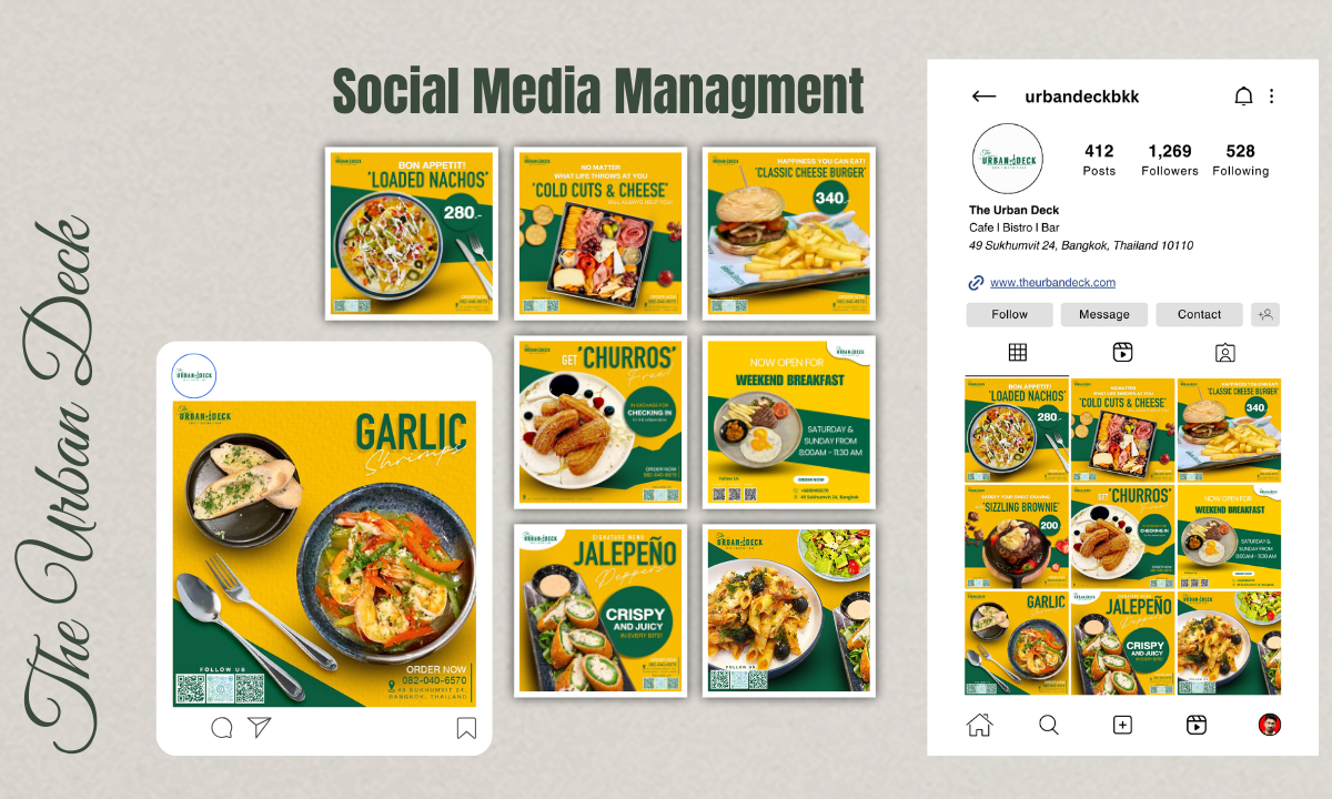 The Urban Deck Social Media Management