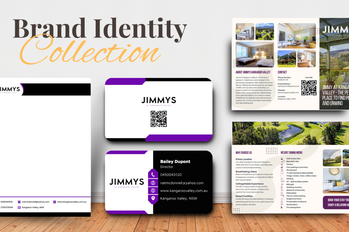 Jimmi’s at Kangaroo Valley Branding